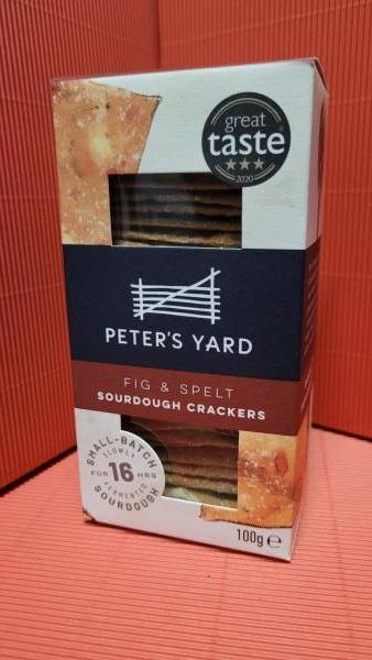 Peter’s Yard Fig & Spelt Crackers