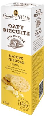 Grandma Wild's Mature Cheddar Oatcakes