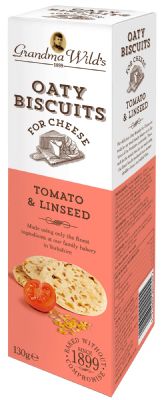 Grandma Wild's Tomato and Linseed Oatcakes