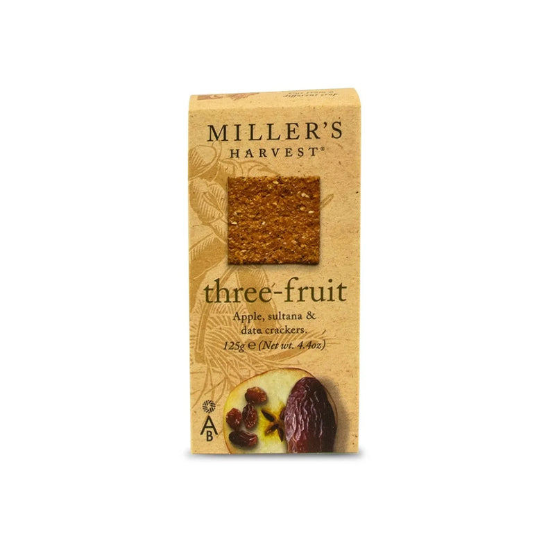 Millers Harvest: Three Fruit Crackers