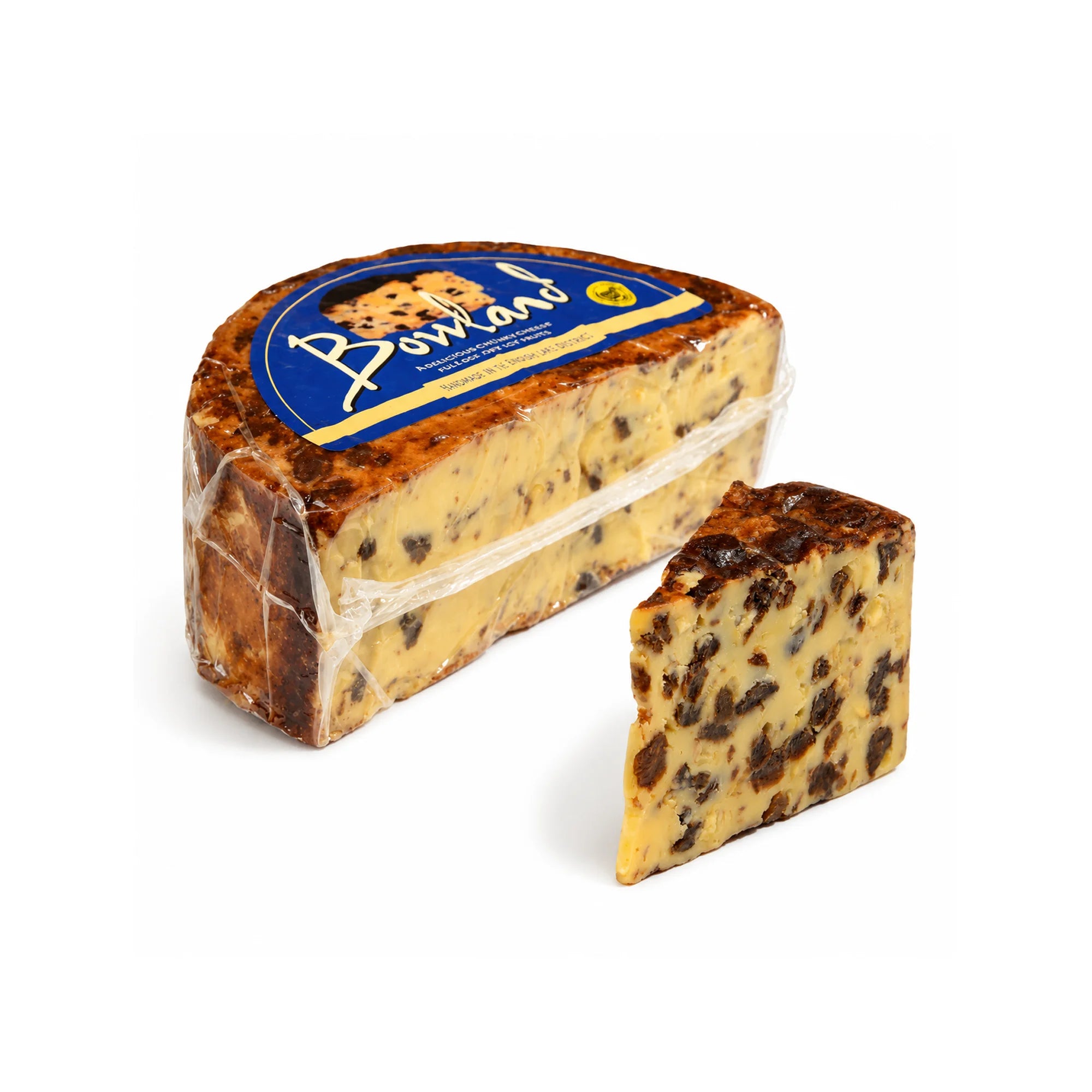 Bowland with apples, cinnamon and raisins