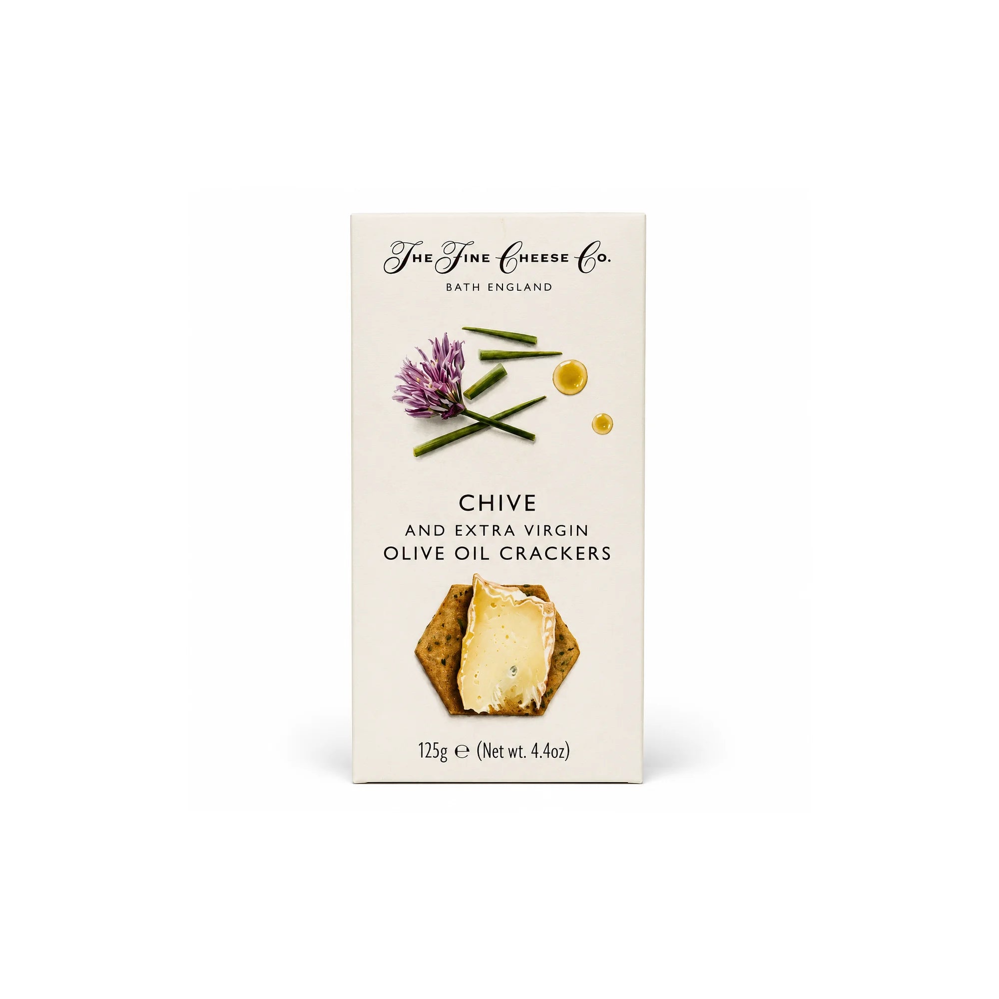 Chive & Extra Virgin Olive Oil Crackers