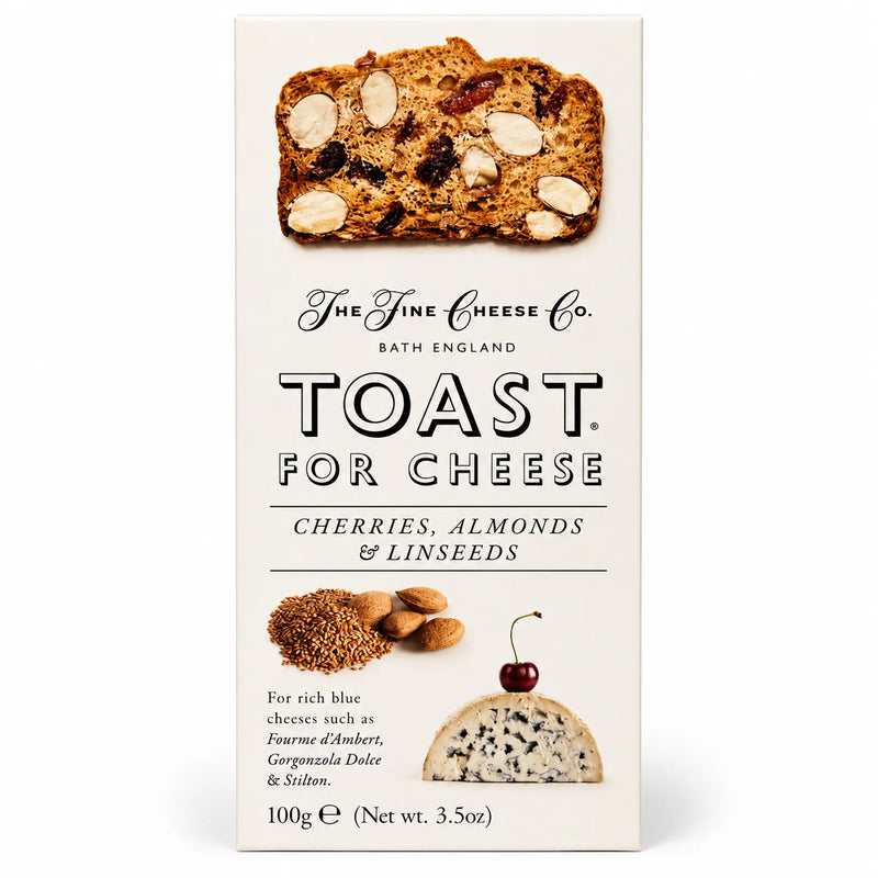 Toast for Cheese with Cherries, Almonds & Linseeds