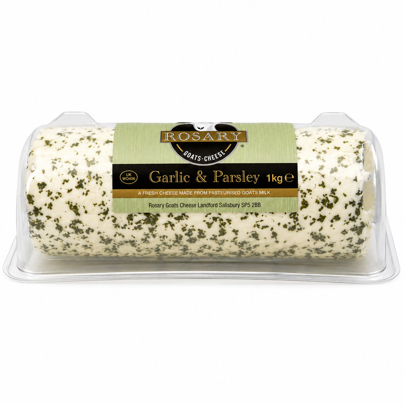 Rosary Goats Cheese with Herb & Garlic