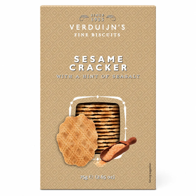 Sesame Cracker - with a hint of sea salt